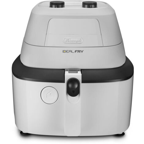 De Longhi IdealFry FH2101 Friggitrice ad Aria Calda Singolo Bianco Indipendente
