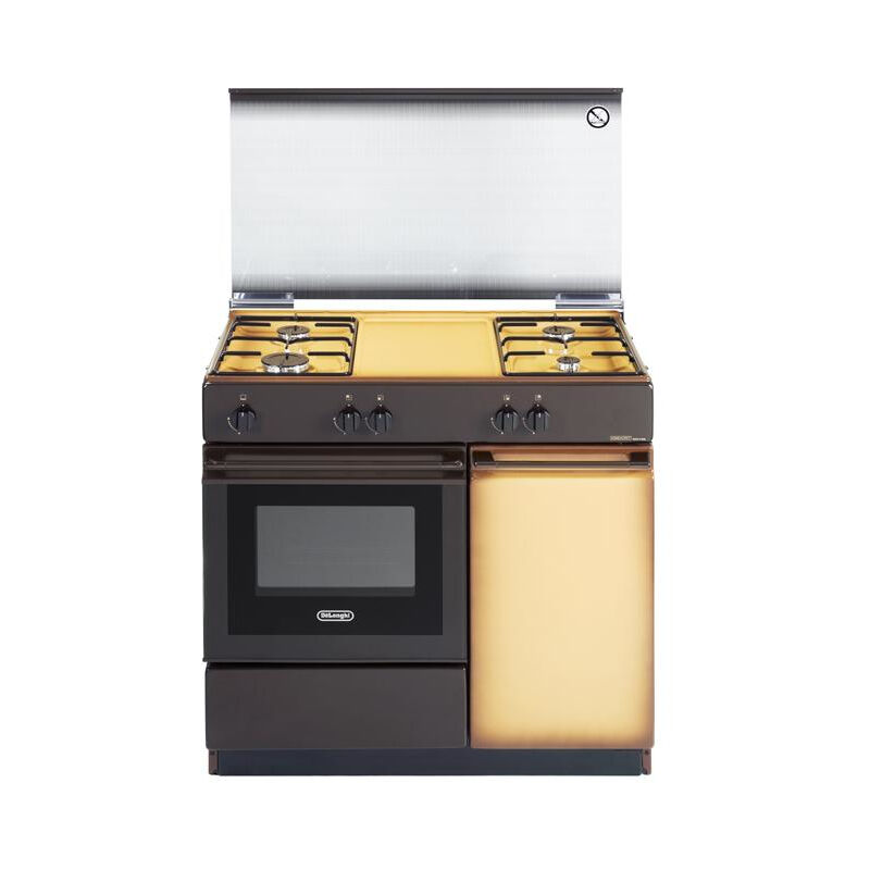 Image of De'Longhi sgk 854 n. Tipo di prodotto: Cucina, Colore del prodotto: Rame, Tipo di controllo: Manopola. Tipo di piano cottura: Gas, Numero totale di