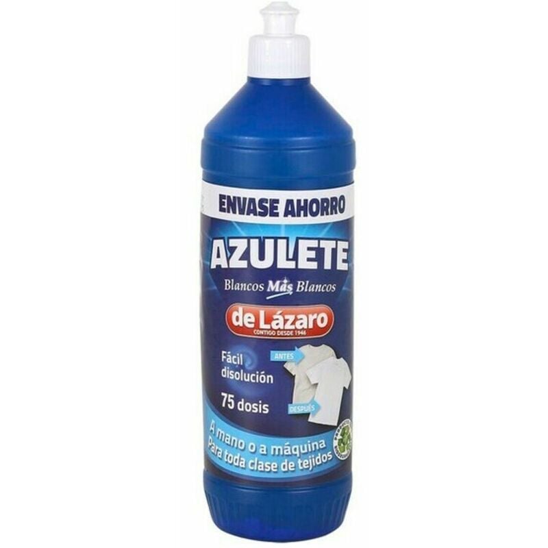 

De Lázaro Quitamanchas De Lázaro Azulete Ropa Blanco (750 ml) (750 ml)
