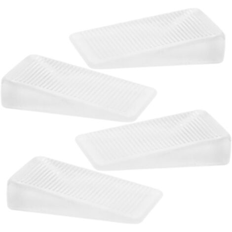 de nivellement transparentes en PVC pour meubles cales de