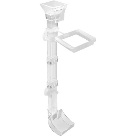 de Nourriture pour Poissons Tube Transparent et Cuvette pour