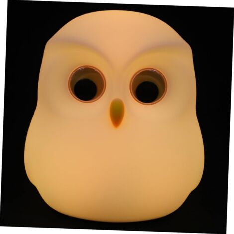 De Nuit Cr ative Forme De Hibou Veilleuse Led Usb