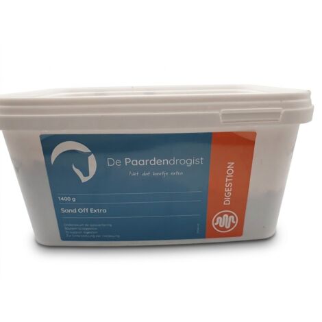 DE PAARDENDROGIST - Sand Off Extra - Complément digestion cheval - Granulés Psyllium et Levure - Soutien intestinal - Voir photos
