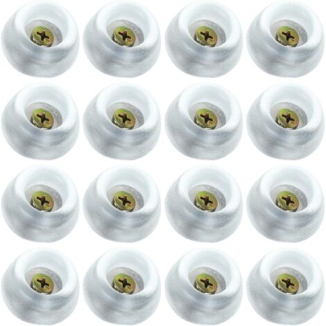 de pieds de meubles en silicone transparent 50 grandes pi