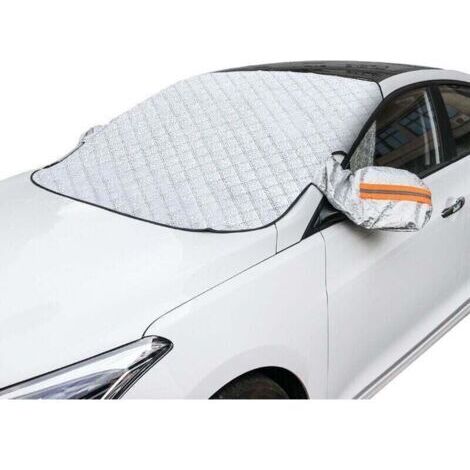 De protection magnétique extra épais pour pare-brise voiture, XU, Anti-neige, Glace, Soleil, Poussière, Anti-UV, Imperméable, Parfait voitures, SUV, Toute l'année, (150 105