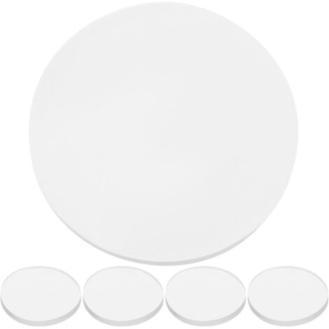 de protection ronds transparents pour pieds de meubles 20 mm