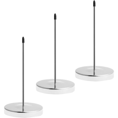 de re us de bureau en acier inoxydable lot de 3 tiges porte