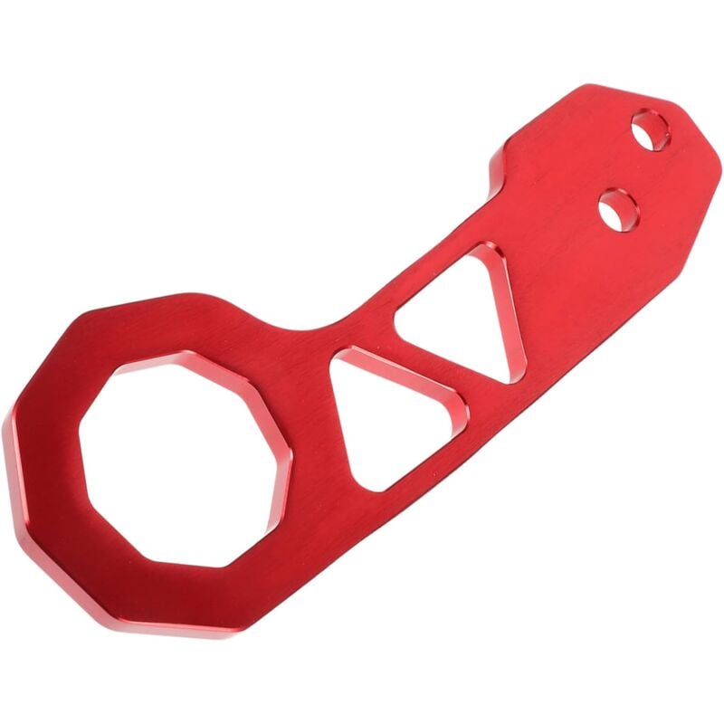 de remorque Crochet de remorquage de Course Crochets de remorquage Crochets de remorque Crochet de remorquage arrière d'aluminium Rouge