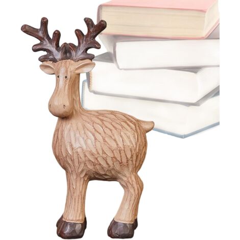 de Renne de Nol Figurine lan Nol Dcoratif Modle Collection