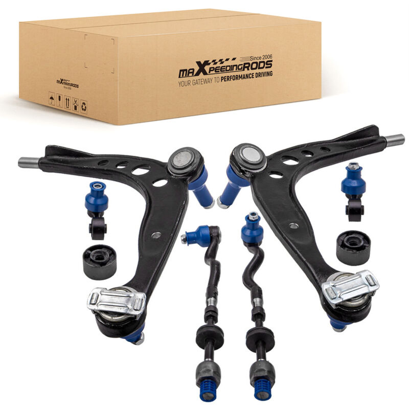 Maxpeedingrods - 8pcs Kit de Bras de Suspension Track Control Arm Wishbone pour Bmw Série 3 Z3 E36 1990-2003 31121136530