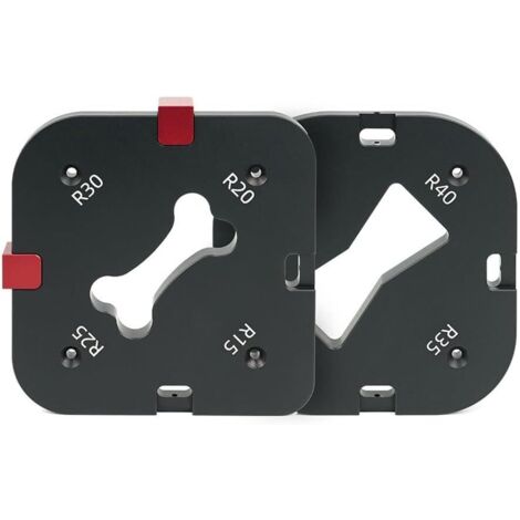 de routage demi angle pince rapide outil de chanfreinage