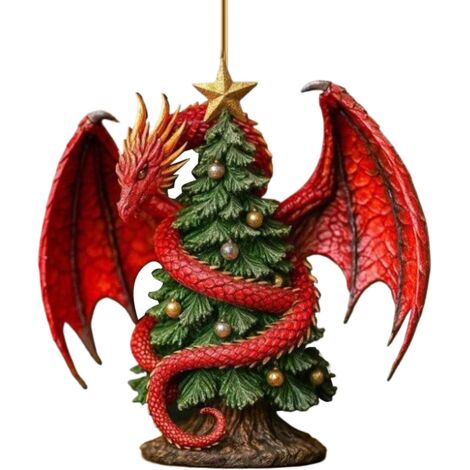 de Sapin de Nol pour Dragon Et Ornement De Sapin De Nol