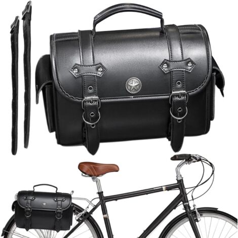de selle en cuir pour moto sacoches de selle de moto en cuir
