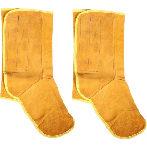 de soudage en cuir robustes surchaussures de soudage pour