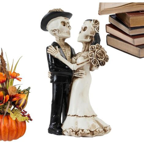 de squelettes gothiques Sculpture romantique pour amoureux