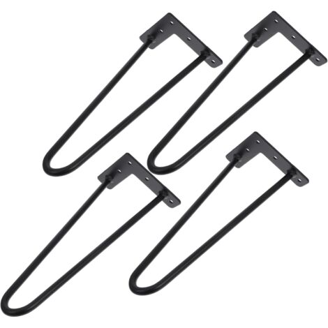de table en fer forg lot de 4 pieds de table robustes en m