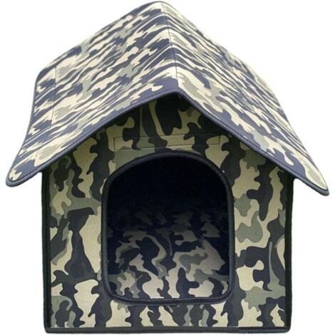 De Tente Extérieure Pour Animaux De Compagnie, Abri Composite Imperméable Pour Chat En EVA, Condo De Villa Pour Chat Sans Déformation, Cage Pliable Pour Chien Et Chat, Maisonnettes Pour Chats-M