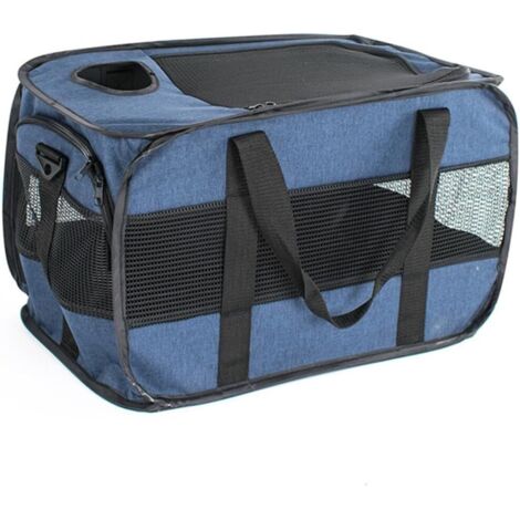 de Transport Pliable pour Chat Voiture Portable pour Animaux Extérieur avec