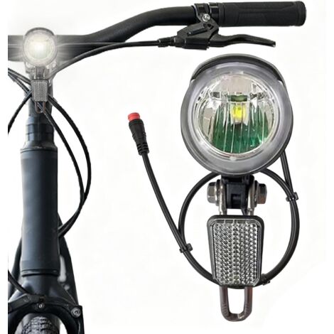 de V lo Assistance lectrique 6 60V Lampe Lumineuse Phare de