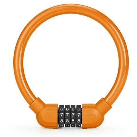de vélo de montagne, portable avec mot de passe, orange