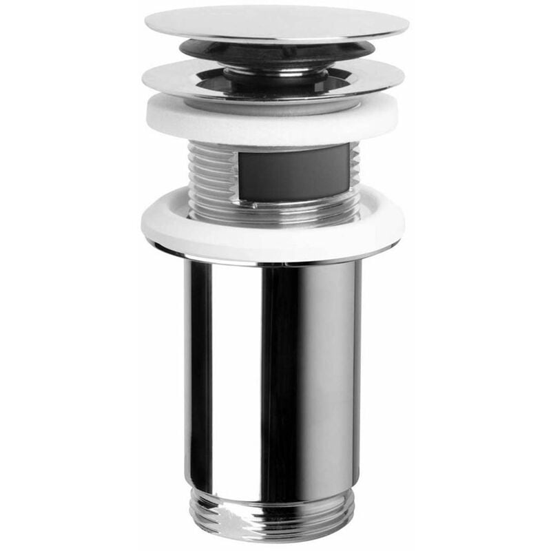 Accessoire Omp Tea - Bonde refermable 1 1/4 rond, ClickClack, chrome 7533.370.5 - Sapho