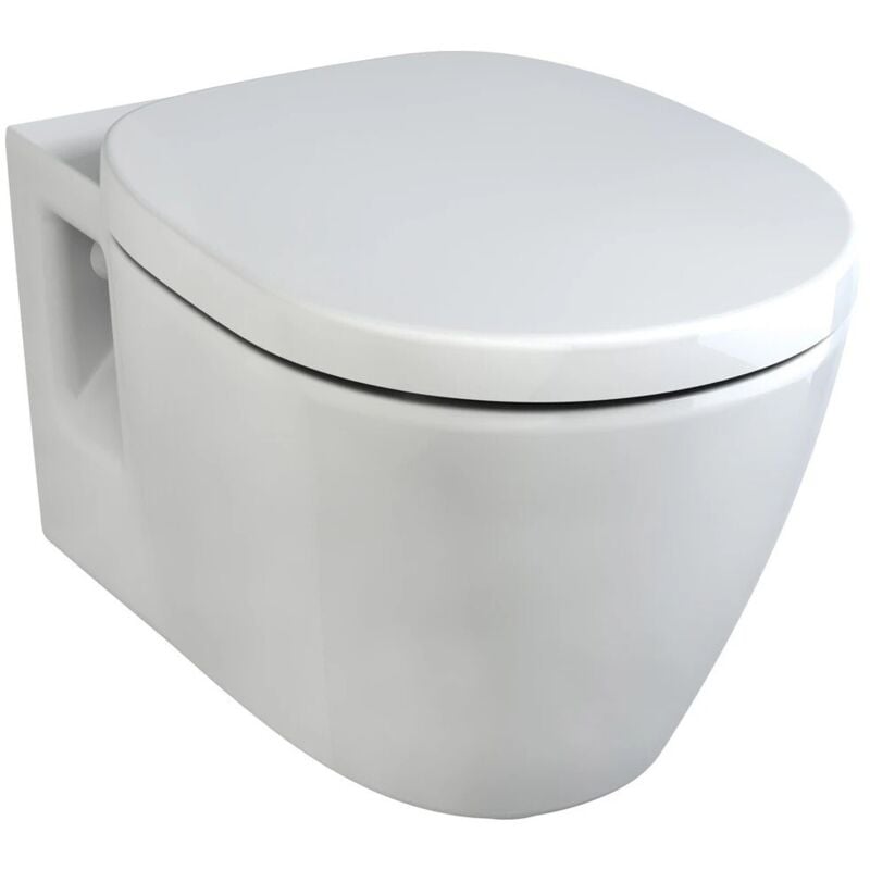 Ideal Standard - Connect - Cuvette suspendue 340 x 360 x 540 mm fond creux, blanc E801701