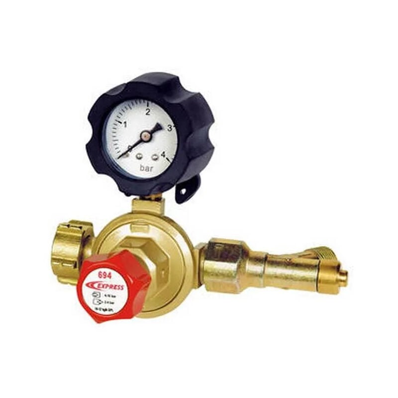 Détendeur propane avec manomètre