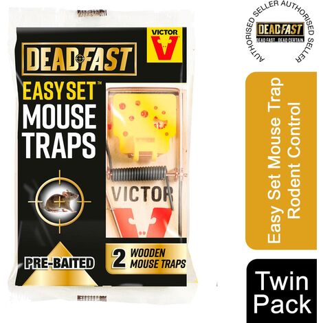 How To Use Deadfast Catch & Release Mouse Trap 