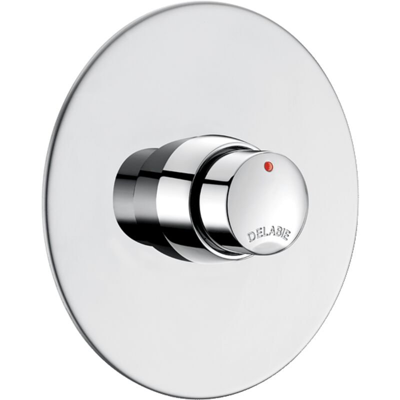 Delabie Dealbie Du-selbstschl.vent. Temposoft2 G1/2b Up 30sek., m.ros. D130mm