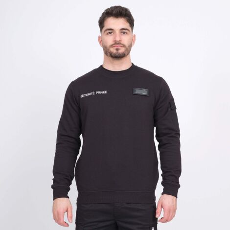 DEAN SWEAT SÉCURITÉ PRIVÉE 8619 Noir M