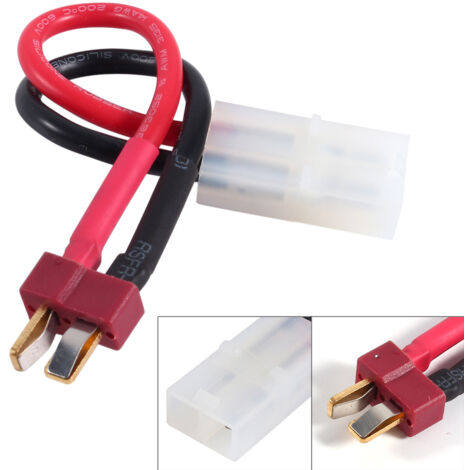 Deans-Style T-Stecker, 14AWG flexibles Silikonkabel