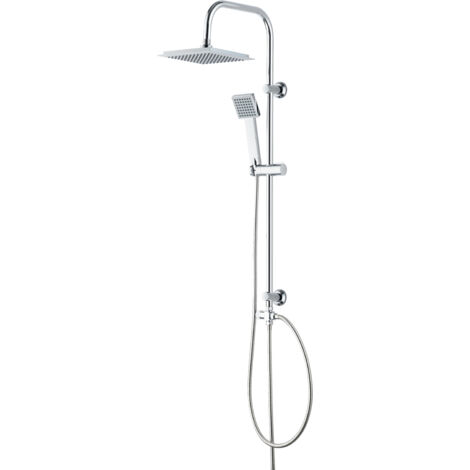Deante  Douche Plafonnier 1-Fonction - Chromé - Design Moderne - Anti-Calcaire et Économique