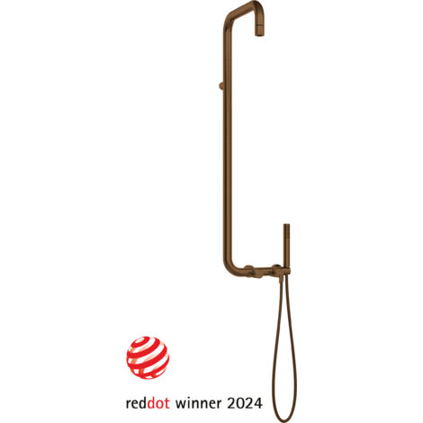 Deante  Douche Plafonnier Silia - Bronze Foncé - Design Moderne - Confort Optimal et Élégance