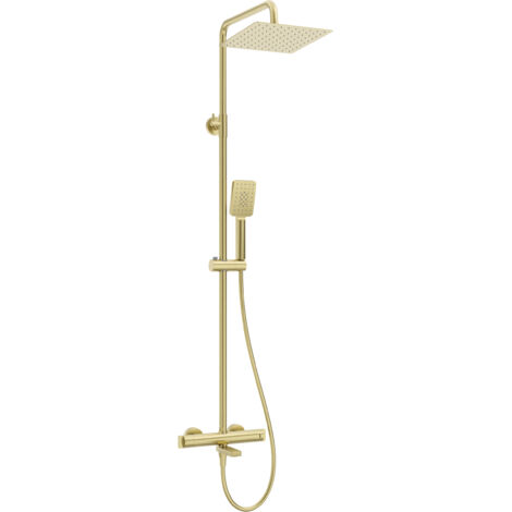 Deante  Douche Pluie avec Robinet Thermostatique - Design Élégant - Sécurité et Confort - Anti-Calcaire