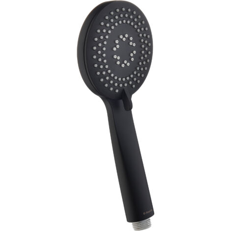 Deante Douchette 3-fonctions ARNIKA - Noir mat - Anti-calcaire - Hydromassage et confort