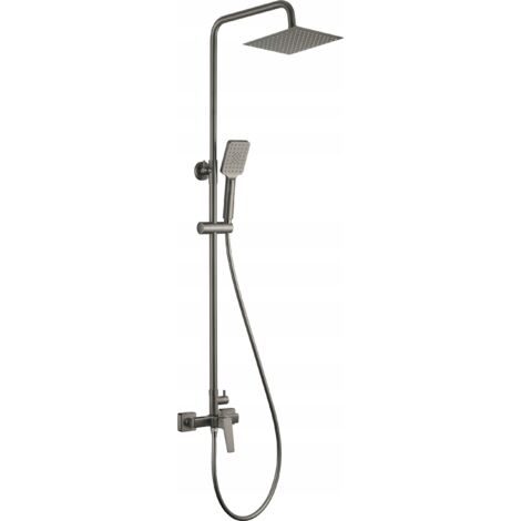Deante Duschsäule mit Blur NQLD4XM Titan-Duscharmatur