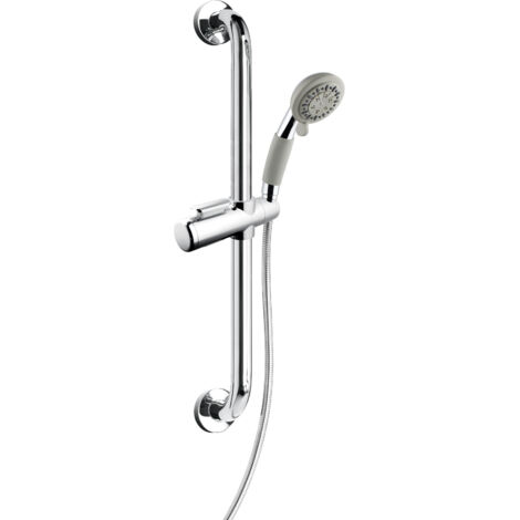 Deante  Ensemble de Douche 3-Fonctions - Acier Inoxydable - Pratique et Résistant - Installation Facile