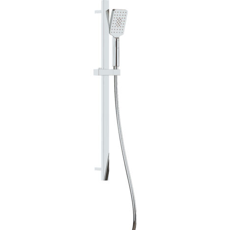 Deante  Ensemble de Douche 3-Fonctions - Chromé - Système Anti-Calcaire - Économie d'Eau