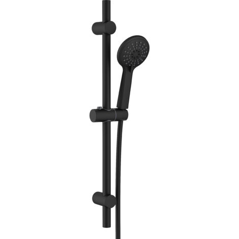 Deante  Ensemble de douche 3 fonctions - Finition mate - Design moderne - Anti-calc et réglable