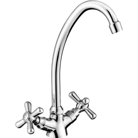 Deante Robinet de Cuisine - Design Élégant - Avec Aerateur - Économie d'Eau - Polyvalent et Esthétique