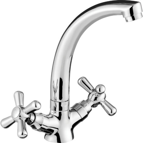 Deante  Robinet de lavabo - Design moderne - Couleur chromée - Écologique et durable