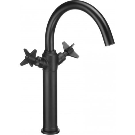 Deante Temisto rubinetto da lavabo nero opaco design moderno