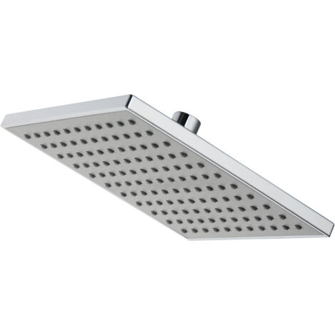 Deante  Tête de douche 1-fonction - 201x201 mm - Chromé brillant - Anti-calc, Design élégant