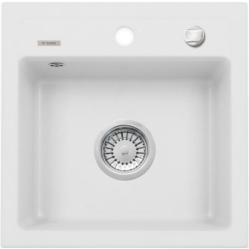 Deante - ZQZA103 zorba évier encastré en granit, albâtre sourcing