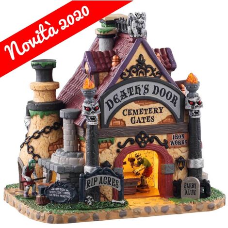 Death's Door Cemetery Gates con Alimentatore Cod. 05614