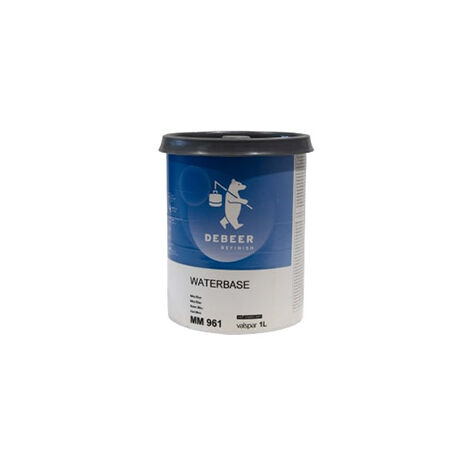 DEBEER WATERBASE MM 961 MICA BLUE 1 lt