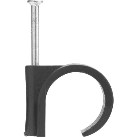 DEBFLEX - ATTACHE FILS Ø 20 A 25 MM NOIR SACHET DE 50 - 700430