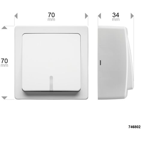 DEBFLEX - BLOK VA ET VIENT LUMINEUX BLANC - 746802