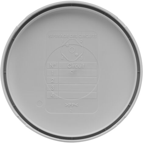 DEBFLEX - BOITE DE DERIVATION ETANCHE IP66 Ø85/P50 GRIS - 718205 - ORIGINE FRANCE