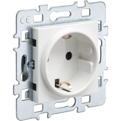 DEBFLEX - CASUAL MECANISME PRISE DE COURANT 2P+T SCHUKO BLANC - 742958